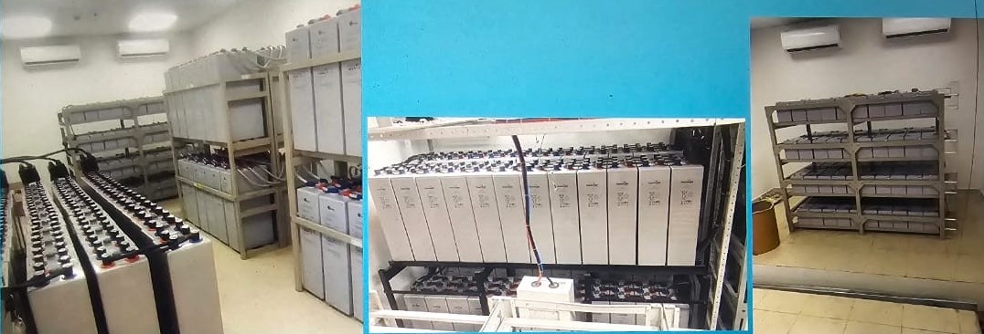 Batteries 2V 2000AH et 12V120AH pour grande capacité de stockage d'énergie électrique pour Des Nano & Micro centrales Solaires, DATA CENTERS, Lignes de production ininterrompues, etc.